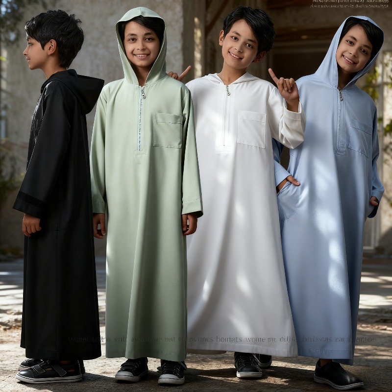 Ethnic Fashion Clothing - Ramadan Boys Muslim Fashion Middle Eastern