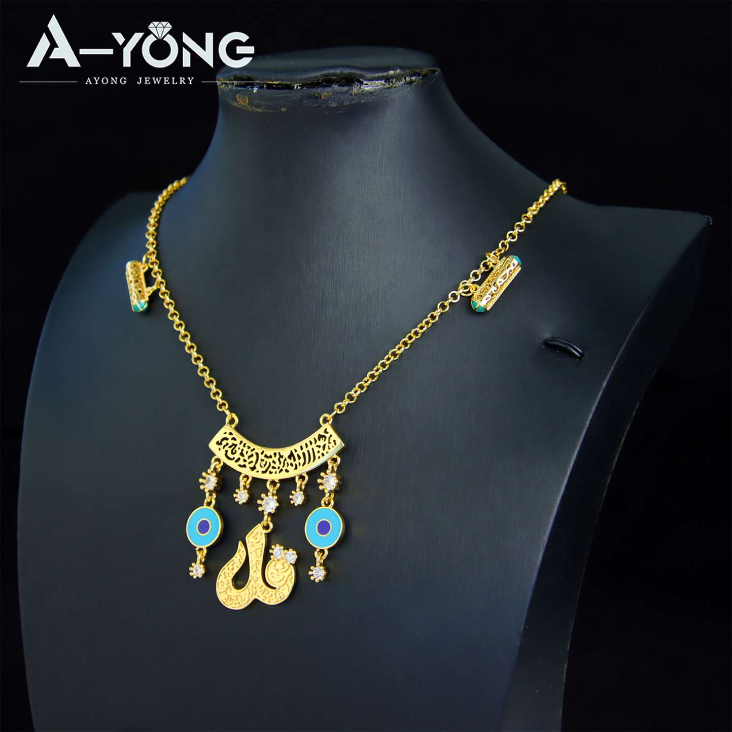 Ethnic Fashion In Dubai - Ethiopia Gold Plated Bridal Jewelry 21k