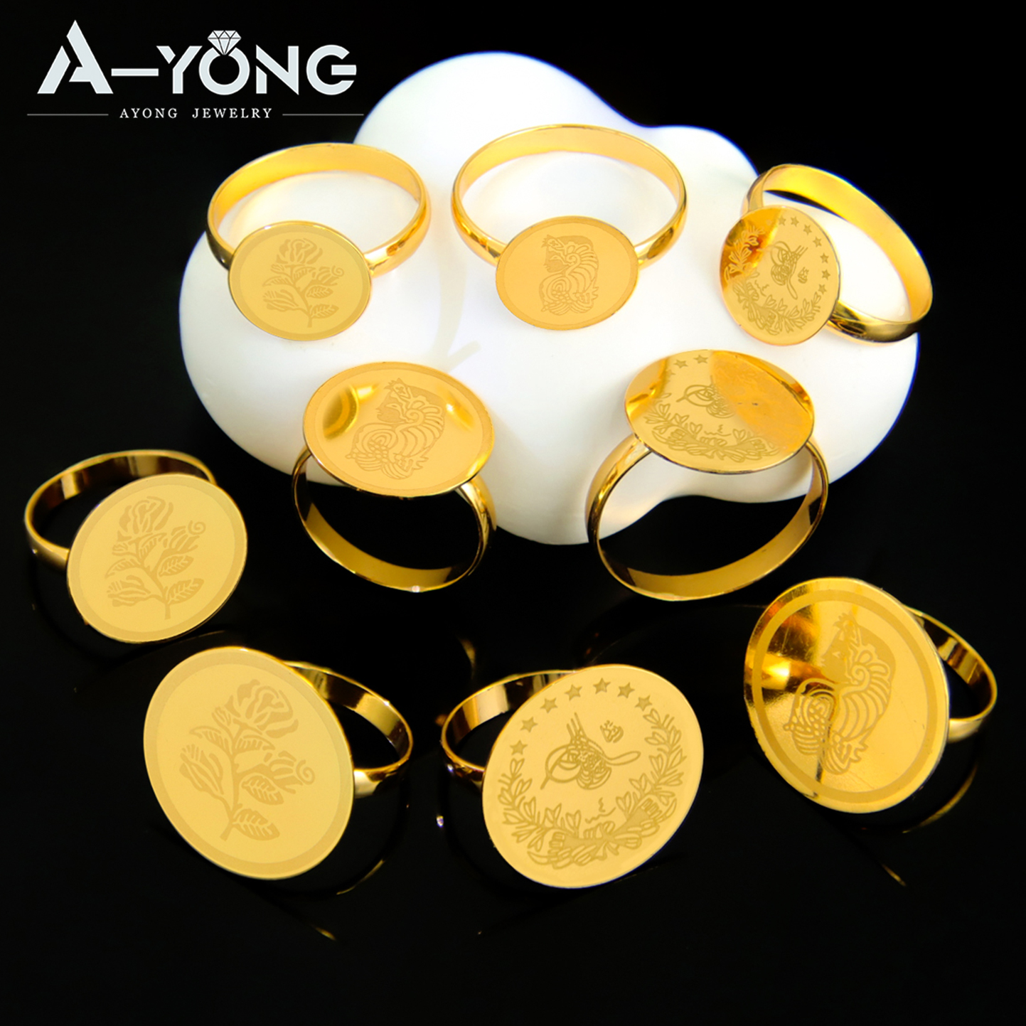 Turkish Coins Rings 18k Gold P - огляд і ціна Ethnic Fashion In Dubai