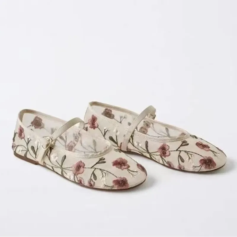 Mesh Embroidered Leisure Balle - огляд і ціна Ethnic Fashion For Ladies