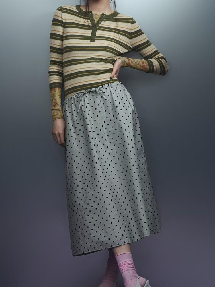 New Summer Women's Midi Skirt  - огляд і ціна Ethnic Fashion Clothing