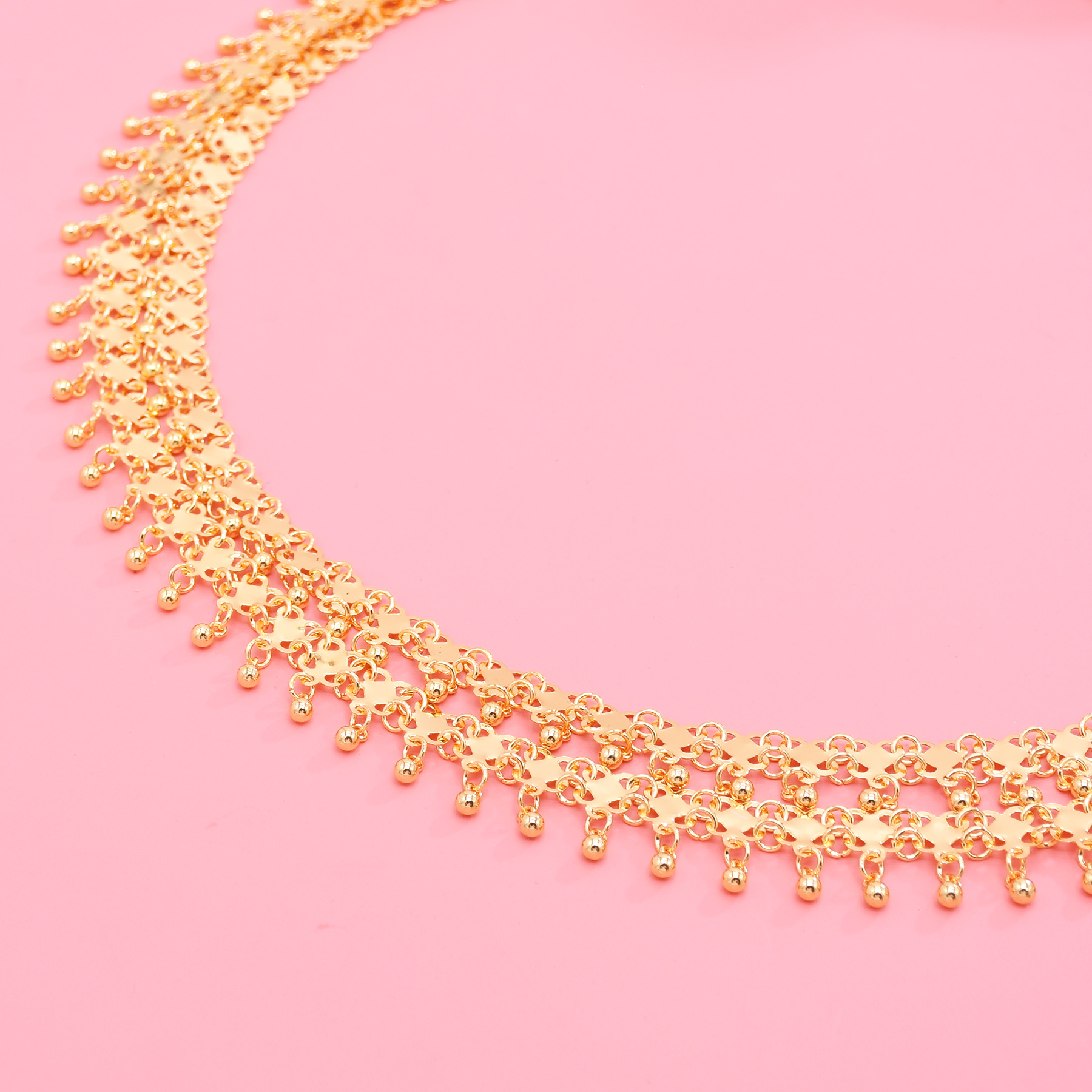 Golden Beads Tassel Shoulder C - огляд і ціна Ethnic Fashion In Dubai
