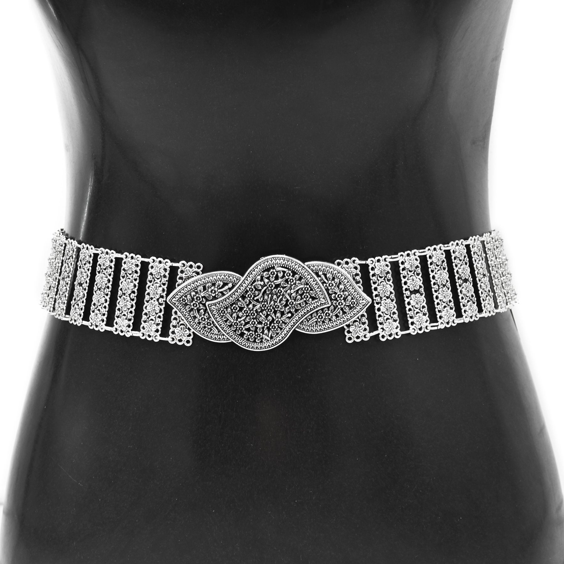 Vintage Silvery Hollow Flower  - огляд і ціна Ethnic Fashion Clothing