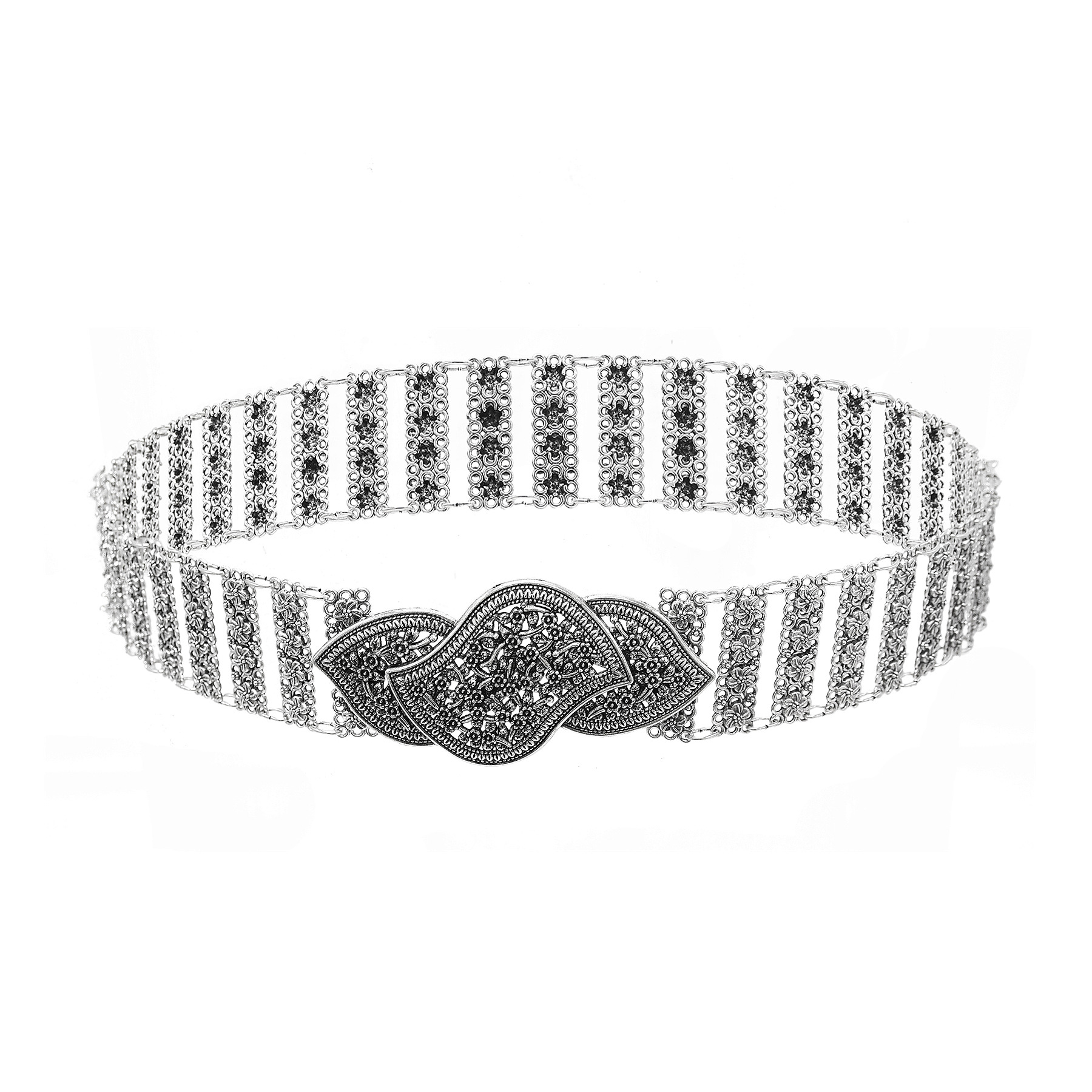 Vintage Silvery Hollow Flower  - огляд і ціна Ethnic Fashion Clothing