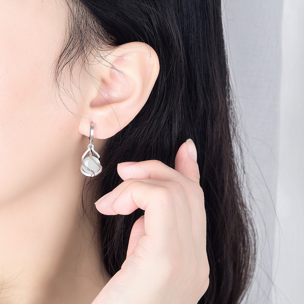 925 Sterling Silver Earrings E - огляд і ціна Ethnic Fashion For Ladies