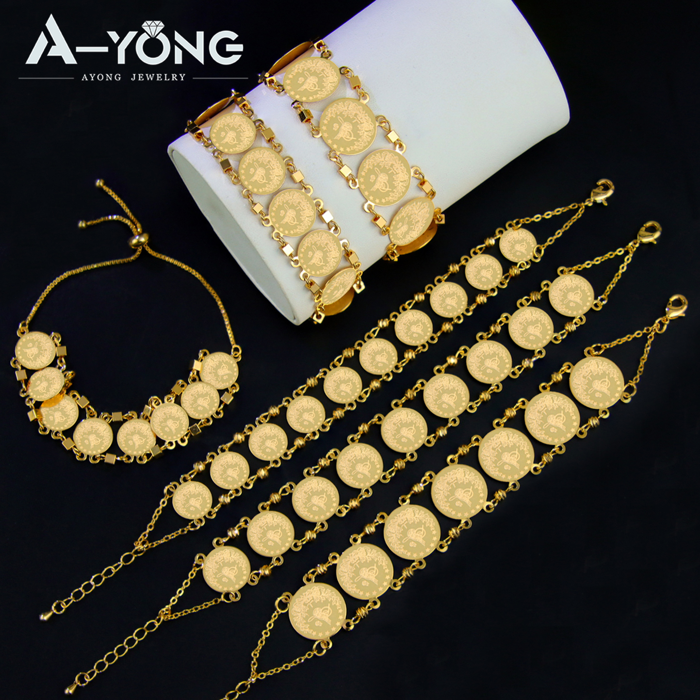 Turkish Coins Bracelet 21k Gol - огляд і ціна Ethnic Fashion In Dubai
