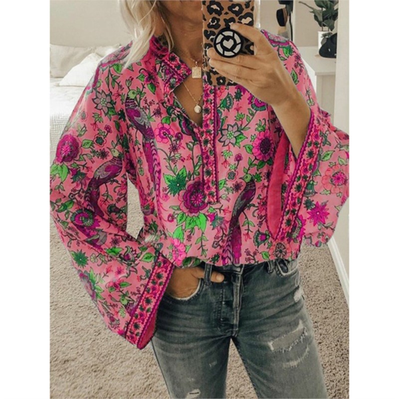 Bohemia Flower Printed Women's - огляд і ціна Ethnic Fashion For Ladies
