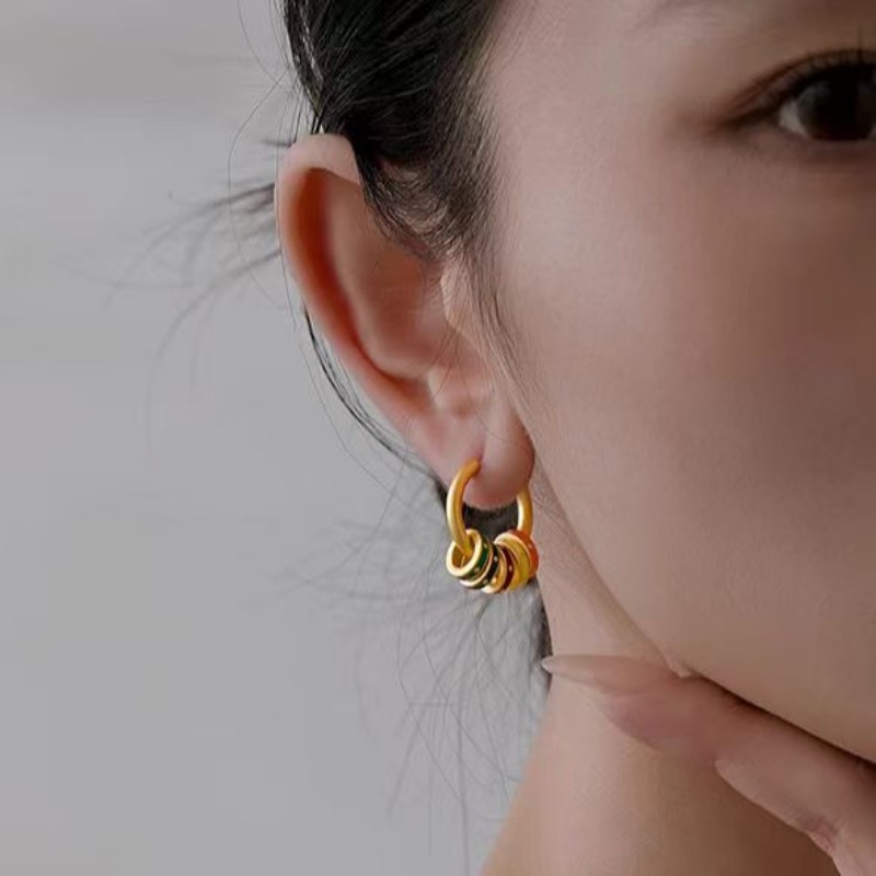 Retro Color Enamel Drip Glaze  - огляд і ціна Ethnic Fashion Way