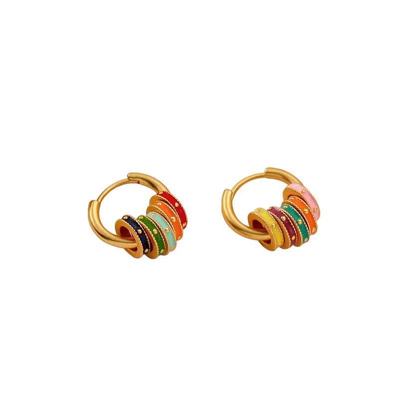 Retro Color Enamel Drip Glaze  - огляд і ціна Ethnic Fashion Way