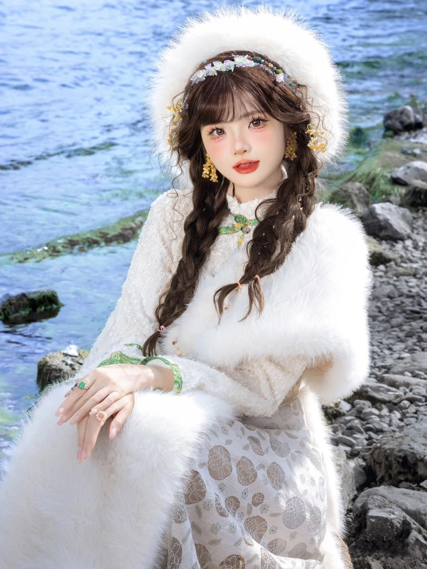 Tibetan Costume Photography Cl - огляд і ціна Ethnic Fashion Clothing