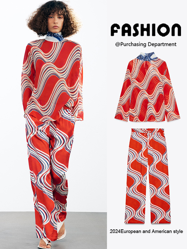 New Autumn Print Shirt Women's - огляд і ціна Ethnic Fusion Fashion